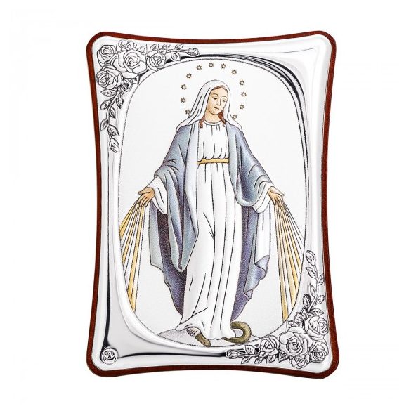 Mária ikon fakeretben, kitámasztóval